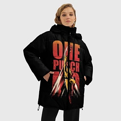 Куртка зимняя женская ONE-PUNCH MAN, цвет: 3D-красный — фото 2