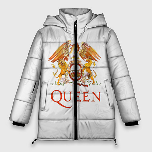 Женская зимняя куртка Queen / 3D-Красный – фото 1