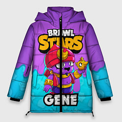 Куртка зимняя женская BRAWL STARS GENE, цвет: 3D-черный