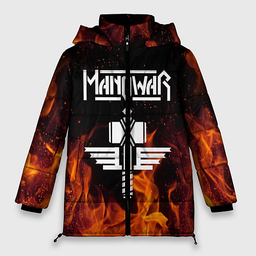 Женская зимняя куртка Manowar / 3D-Черный – фото 1