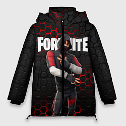 Куртка зимняя женская FORTNITE IKONIK, цвет: 3D-черный