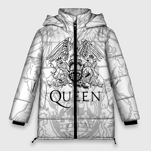 Женская зимняя куртка QUEEN / 3D-Черный – фото 1