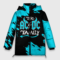 Куртка зимняя женская The ACDC famely, цвет: 3D-светло-серый