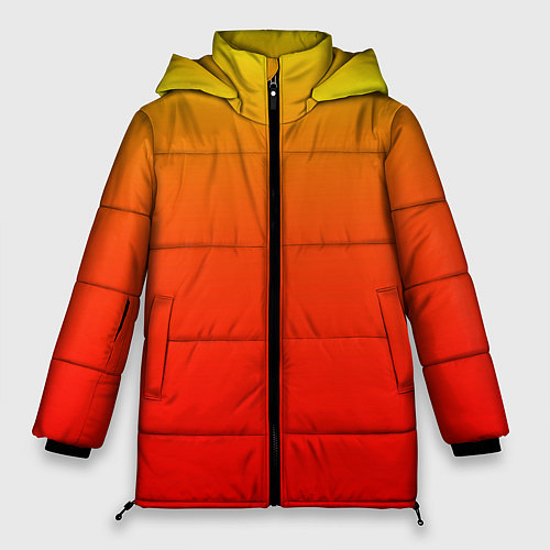 Женская зимняя куртка Оранж / 3D-Красный – фото 1