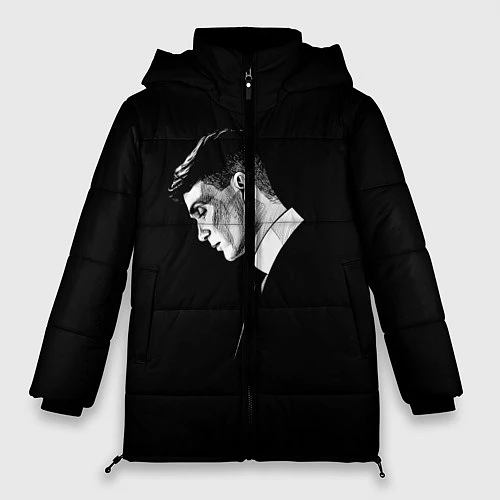 Женская зимняя куртка Peaky Blinders / 3D-Черный – фото 1