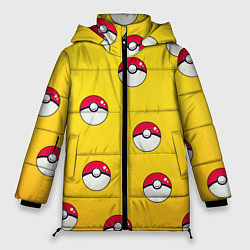 Куртка зимняя женская Покеболы, цвет: 3D-красный