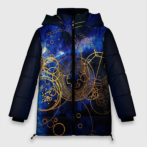 Женская зимняя куртка Space Geometry / 3D-Красный – фото 1