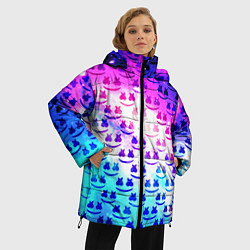 Куртка зимняя женская MARSMELLO SPACE, цвет: 3D-черный — фото 2