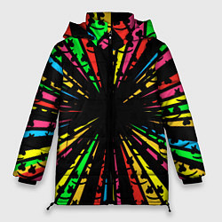 Куртка зимняя женская MARSMELLO, цвет: 3D-черный