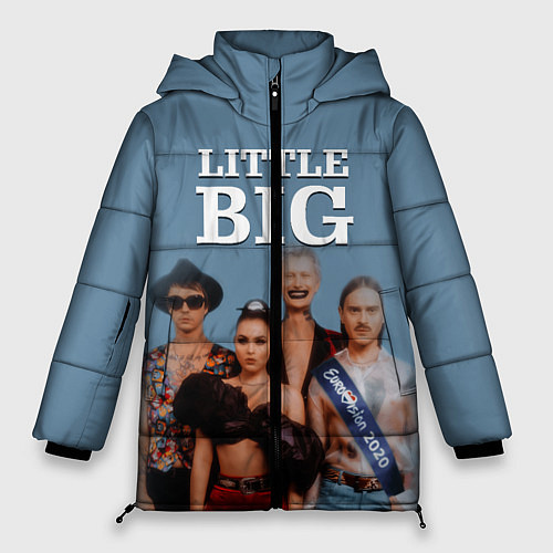 Женская зимняя куртка Little Big / 3D-Черный – фото 1