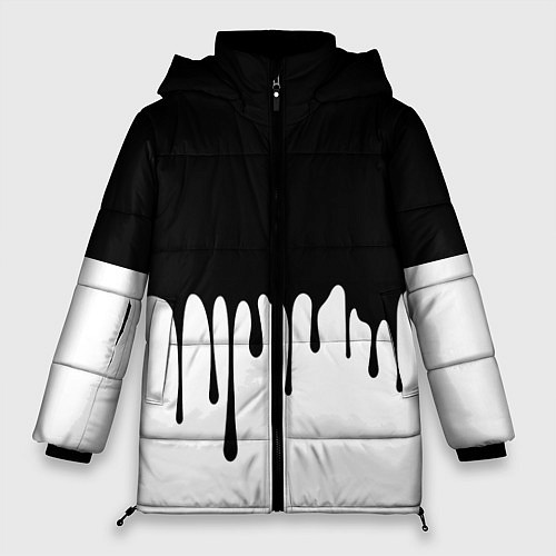 Женская зимняя куртка Drop / 3D-Черный – фото 1