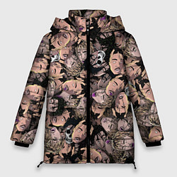 Куртка зимняя женская Juice WRLD, цвет: 3D-черный