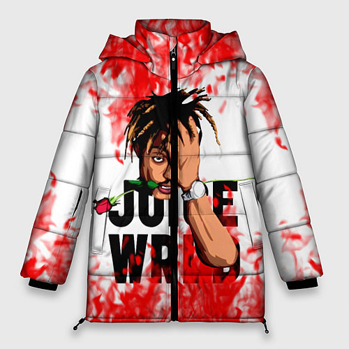Женская зимняя куртка Juice WRLD / 3D-Черный – фото 1