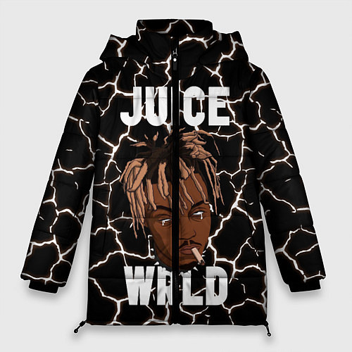 Женская зимняя куртка Juice WRLD / 3D-Черный – фото 1