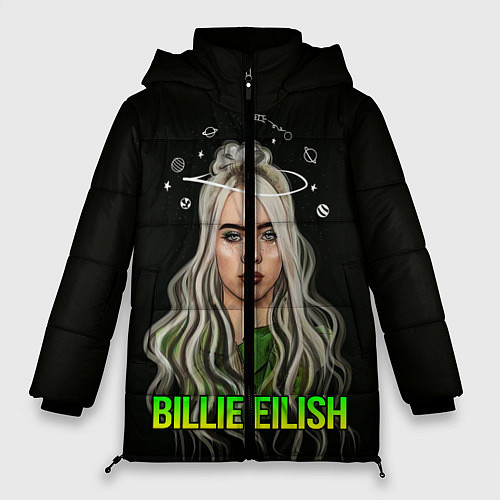 Женская зимняя куртка BILLIE EILISH / 3D-Черный – фото 1