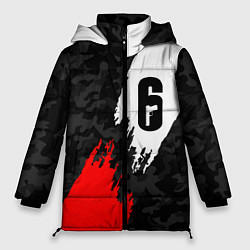 Куртка зимняя женская RAINBOW SIX SIEGE, цвет: 3D-красный