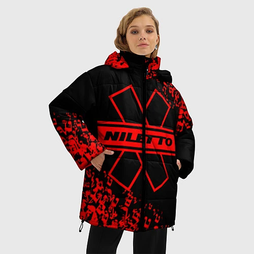 Женская зимняя куртка NILETTO / 3D-Светло-серый – фото 3