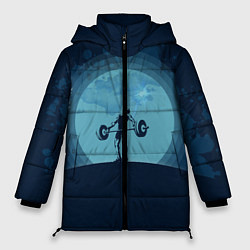 Куртка зимняя женская Тяжёлая атлетика, цвет: 3D-черный