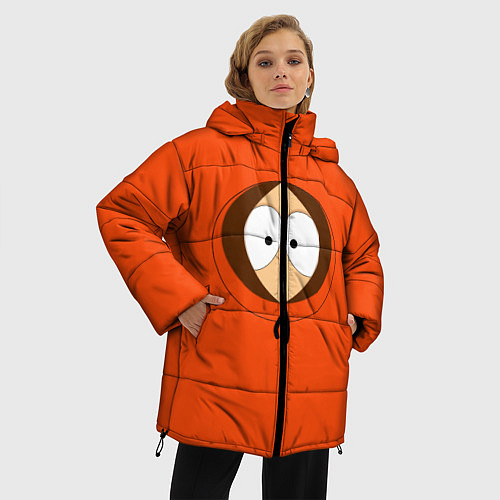 Женская зимняя куртка Кенни / 3D-Светло-серый – фото 3