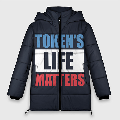 Женская зимняя куртка TOKENS LIFE MATTERS / 3D-Красный – фото 1