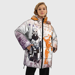 Куртка зимняя женская Half life attack, цвет: 3D-черный — фото 2