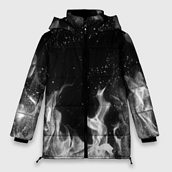 Куртка зимняя женская БЕЛЫЙ ОГОНЬ, цвет: 3D-черный