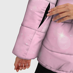 Куртка зимняя женская Милый корги, цвет: 3D-черный — фото 2