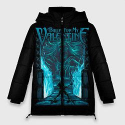 Куртка зимняя женская Bullet For My Valentine, цвет: 3D-черный