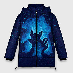 Куртка зимняя женская Сквиртл Эша, цвет: 3D-черный