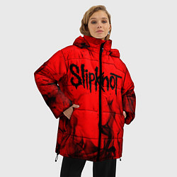 Куртка зимняя женская SLIPKNOT, цвет: 3D-черный — фото 2