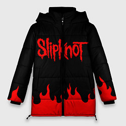 Куртка зимняя женская SLIPKNOT, цвет: 3D-черный