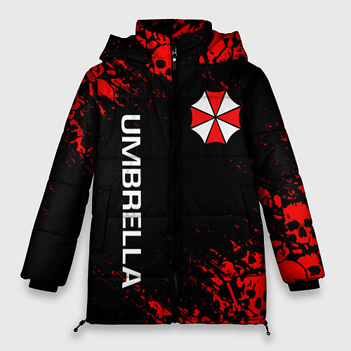 Женская зимняя куртка UMBRELLA CORP / 3D-Красный – фото 1