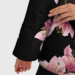 Куртка зимняя женская САКУРА ВИШНЯ, цвет: 3D-светло-серый — фото 2