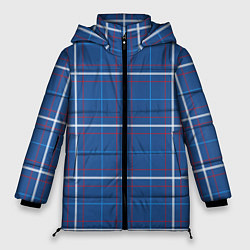 Женская зимняя куртка Шотландка