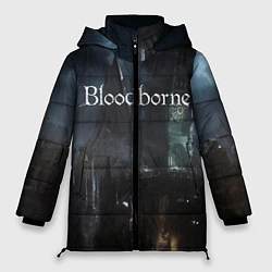 Куртка зимняя женская Bloodborne, цвет: 3D-светло-серый