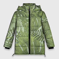 Куртка зимняя женская Я из джунглей, цвет: 3D-черный