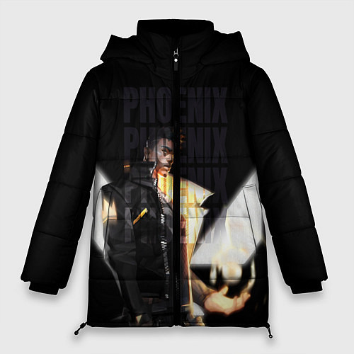 Женская зимняя куртка Phoneix / 3D-Черный – фото 1