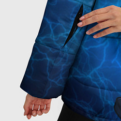 Куртка зимняя женская Undertale, цвет: 3D-светло-серый — фото 2