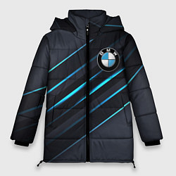 Куртка зимняя женская BMW, цвет: 3D-светло-серый