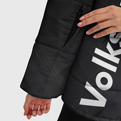 Куртка зимняя женская Volkswagen, цвет: 3D-черный — фото 2