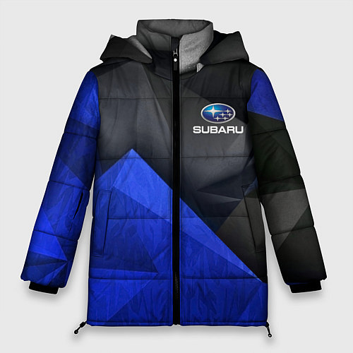 Женская зимняя куртка SUBARU / 3D-Черный – фото 1