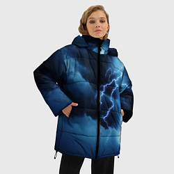 Куртка зимняя женская STORM, цвет: 3D-красный — фото 2