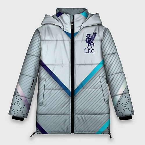 Женская зимняя куртка Liverpool F C / 3D-Черный – фото 1