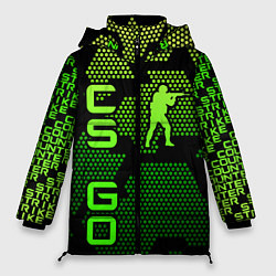 Куртка зимняя женская CS GO Oko, цвет: 3D-светло-серый