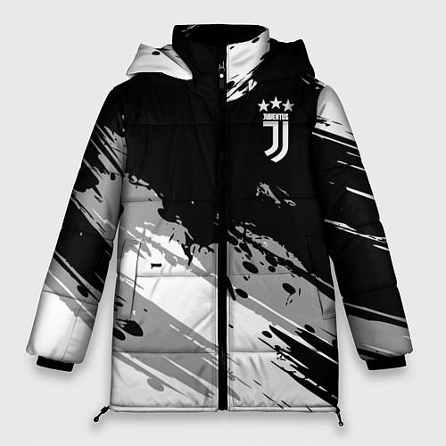 Женская зимняя куртка Juventus F C / 3D-Черный – фото 1