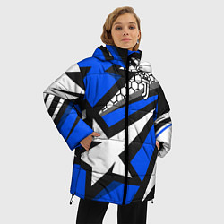 Куртка зимняя женская Juventus F C, цвет: 3D-черный — фото 2