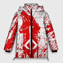 Куртка зимняя женская BLOODBORNE, цвет: 3D-черный