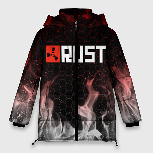 Женская зимняя куртка RUST / 3D-Черный – фото 1