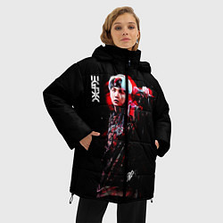 Куртка зимняя женская BTS, цвет: 3D-красный — фото 2