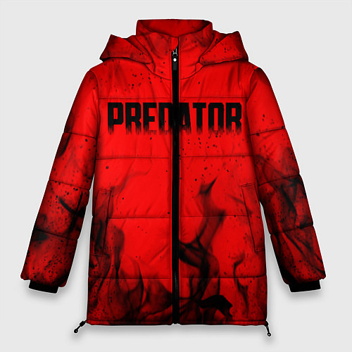 Женская зимняя куртка PREDATOR / 3D-Черный – фото 1